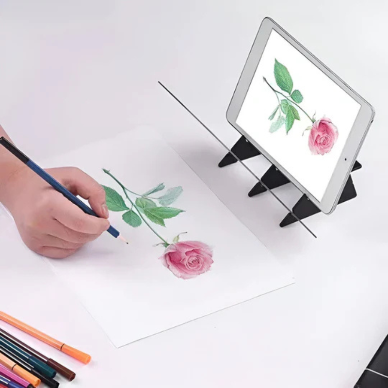 Lisslune | TraceView Optical Drawing Board – Transparent Artist Drawing Tool