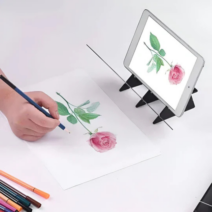 Lisslune | TraceView Optical Drawing Board – Transparent Artist Drawing Tool