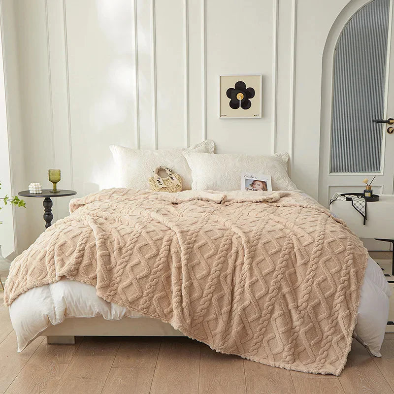 Lisslune | Double-sided cuddle blanket made of wool