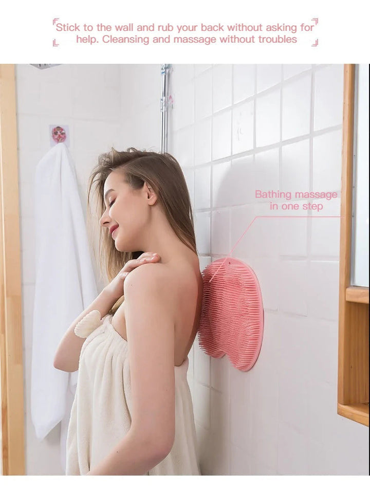 Lisslune | Shower Foot & Back Cleaner, Massage Pad