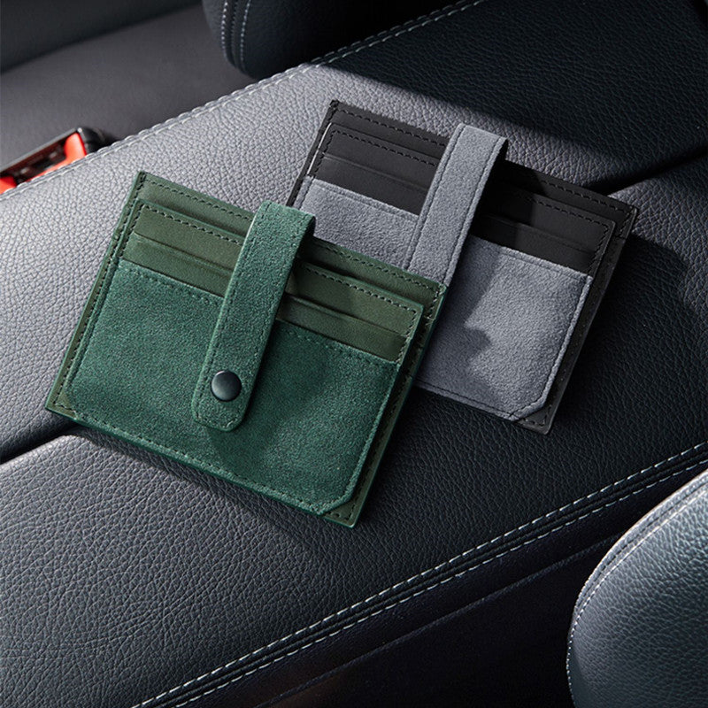 Lisslune | Genuine Leather Anti-Magnetic Card Holder