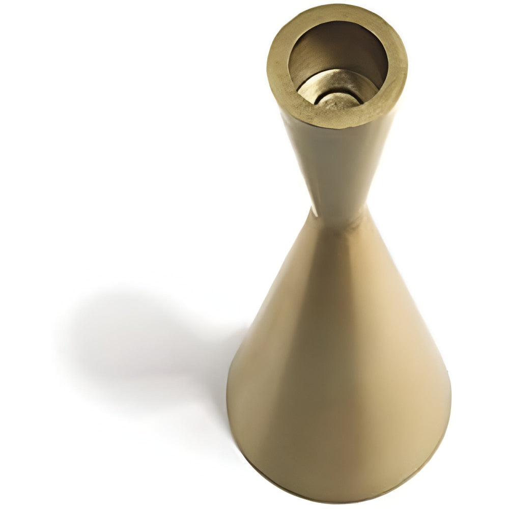 Lisslune | Sleek Nordic Brass Waist Candlestick| 3pcs Set