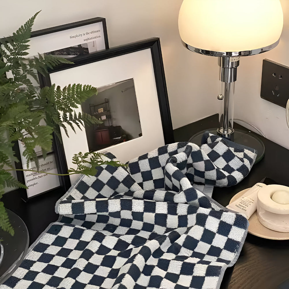 Lisslune | Retro Checkmate Cotton Towel
