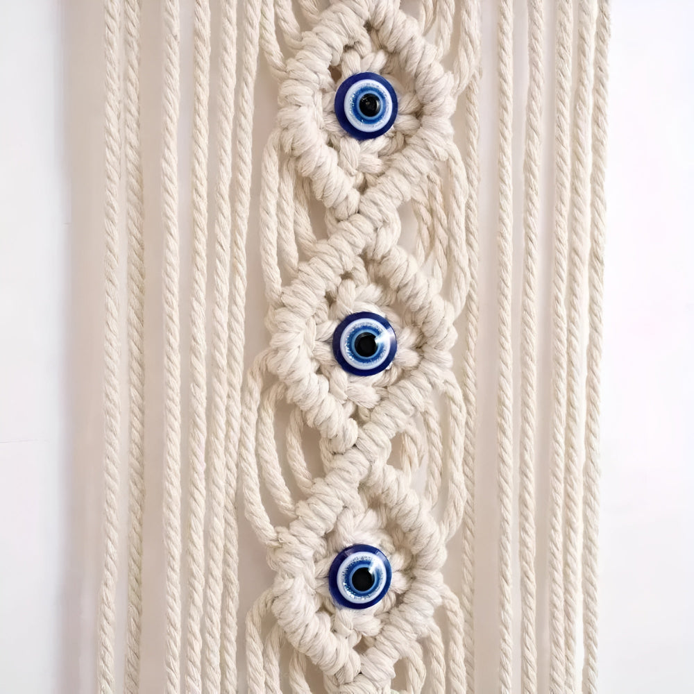 Lisslune | Eye-Beads Bohemian Macrame Wall Decor