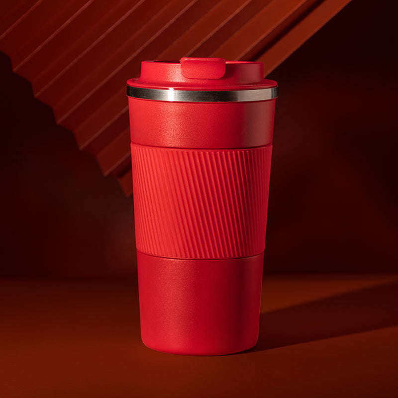 Lisslune | Stainless Steel Insulation Mug, with Spout Lid, Leak-proof Design and Large Mouth for Easy Cleaning