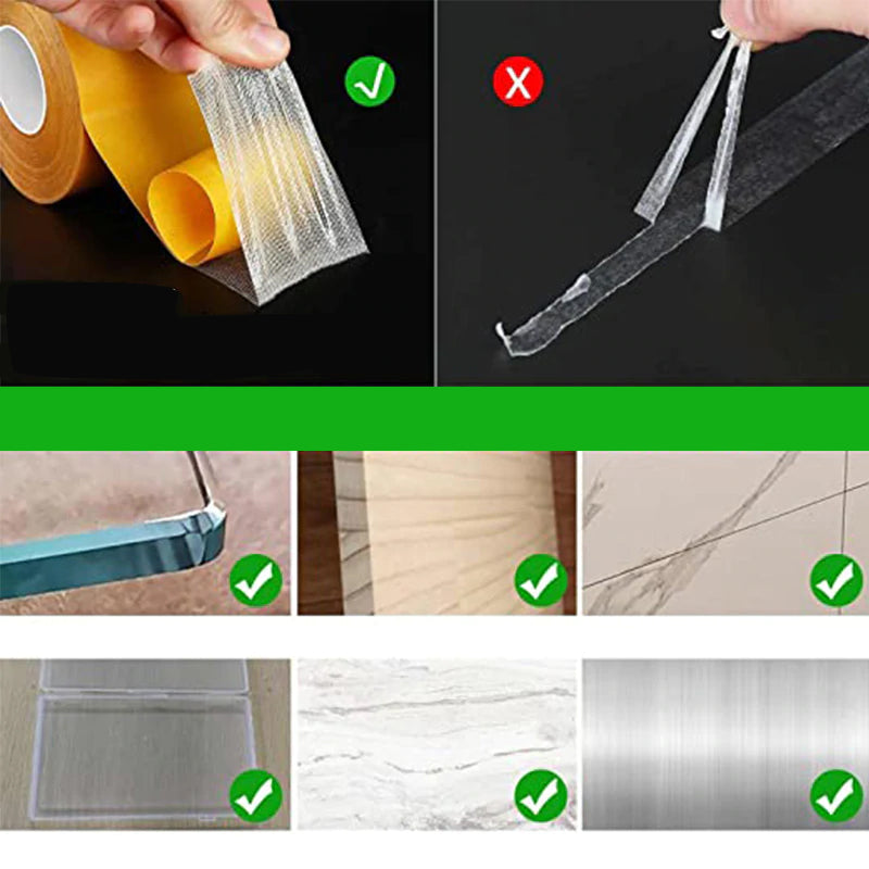 Lisslune | Waterproof strong double-sided tape