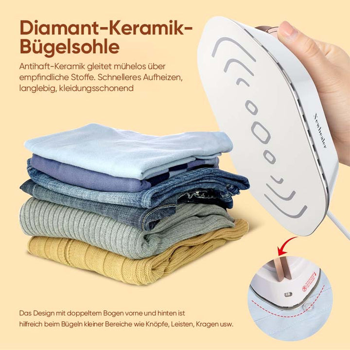 Lisslune | 2024 Travel Iron with Dual Voltage