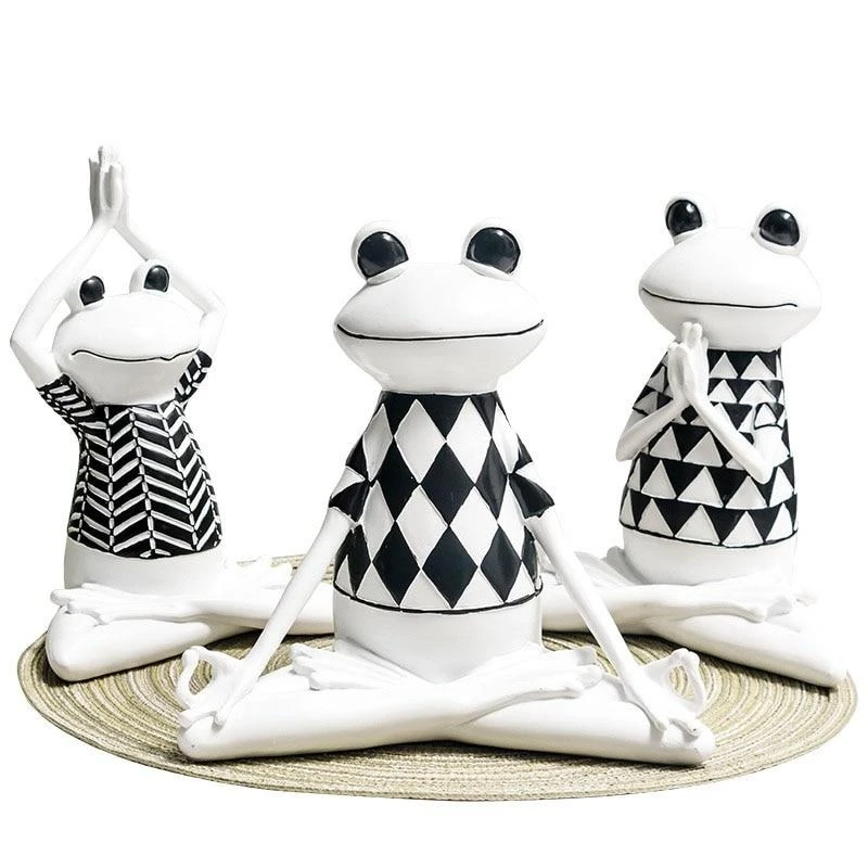 Lisslune | ZenFrog - Stylish meditative frog house figure decoration