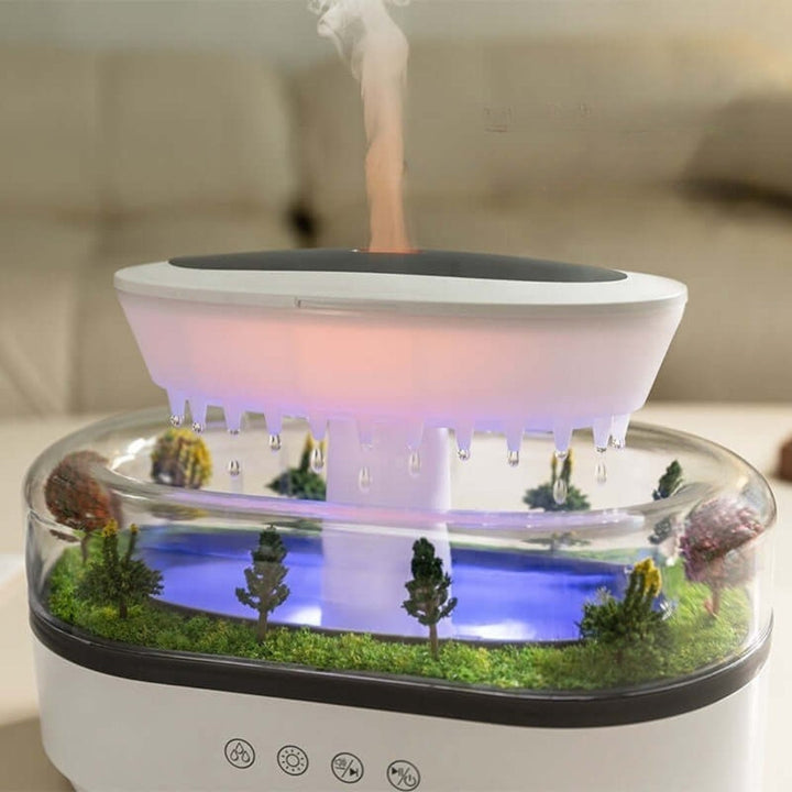 Lisslune | MistHaven – Nature-inspired diffuser with soothing mist and ambient light