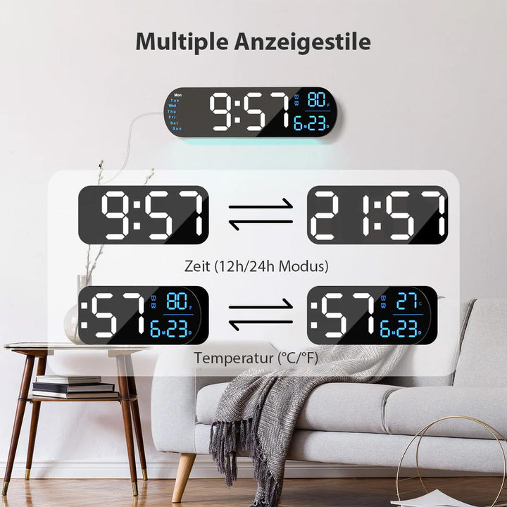 Lisslune | Saker Multifunctional Watch with LED Display