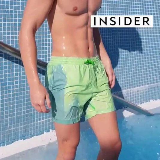Lisslune |  - Color-changing Swim Shorts
