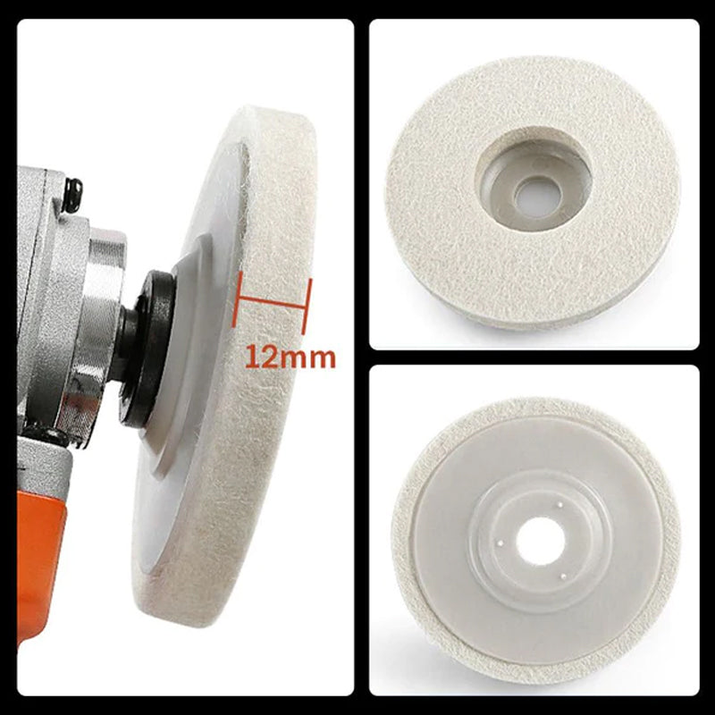 Lisslune | Wool Felt Polishing Wheel Disc