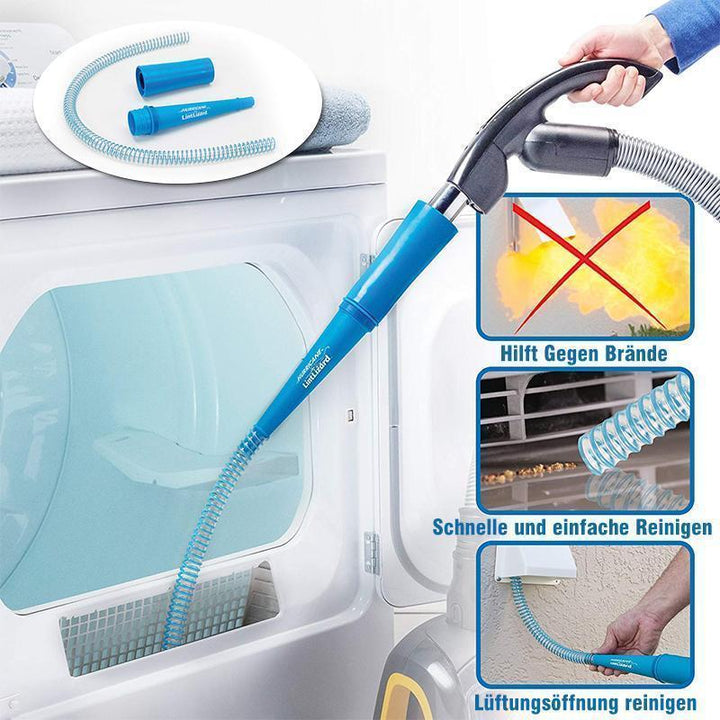 Lisslune | Vent vacuum cleaner hose for washing machine and dryer, removes lint