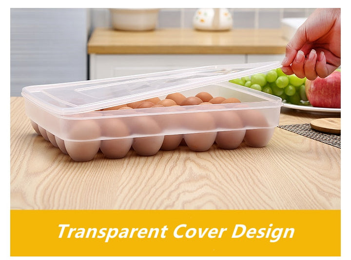 Lisslune | Japanese-Style Plastic Duck Egg Storage Box