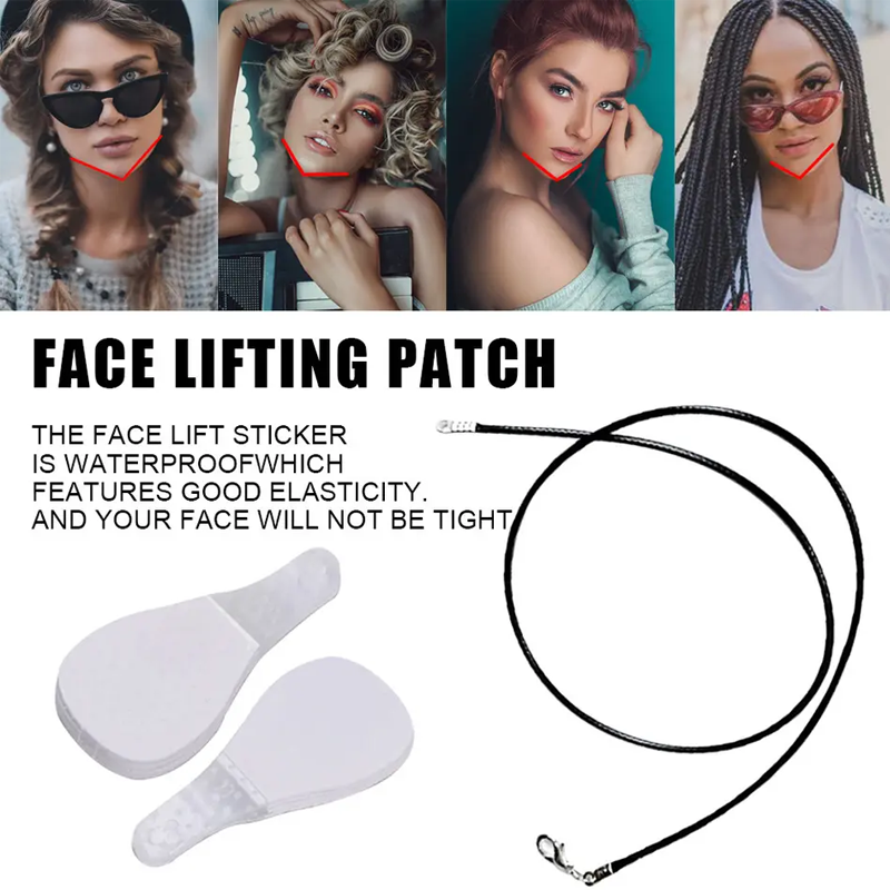 Lisslune | Waterproof Invisible Face Lift Stickers