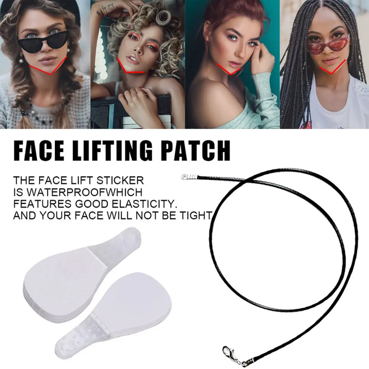 Lisslune | Waterproof Invisible Face Lift Stickers