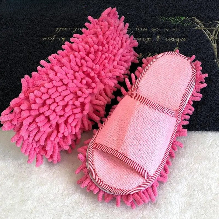 Lisslune | Home Helper Dust Cleaner Mop Slippers