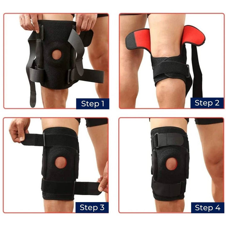 Lisslune | ACL Knee Brace for Knee Support and Stability | Reduces Pain, Swelling, and Limits Motion | Ideal for Recovery and Injury Protection