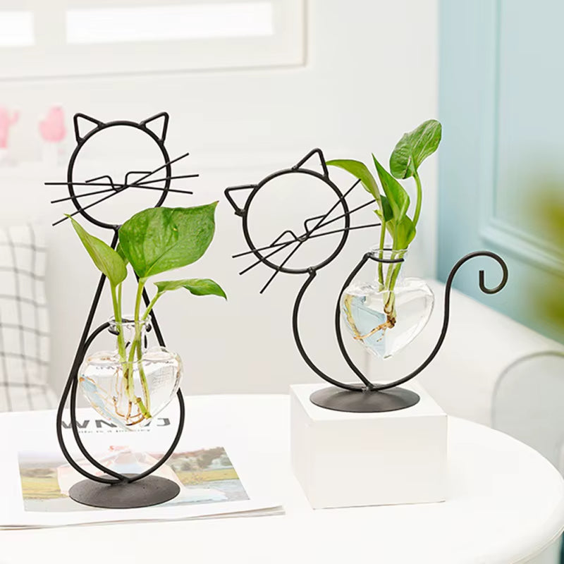 Lisslune | Creative Miniature Cat Shaped Plant Vase
