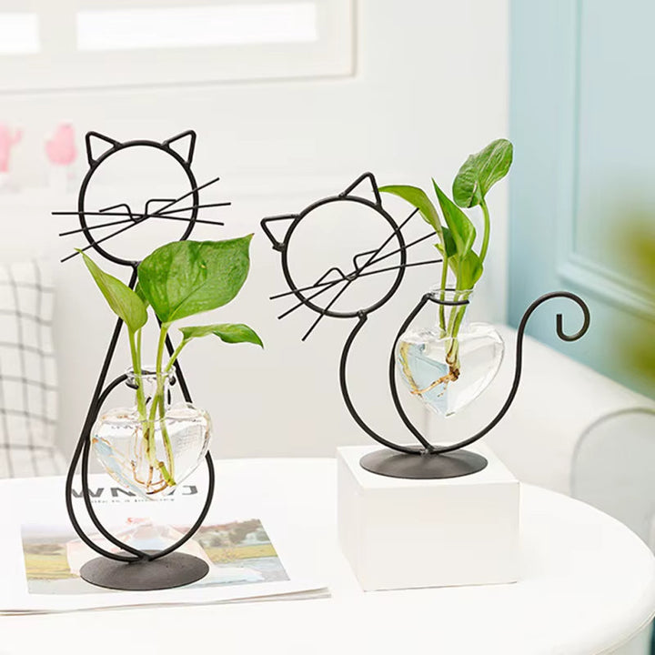 Lisslune | Creative Miniature Cat Shaped Plant Vase