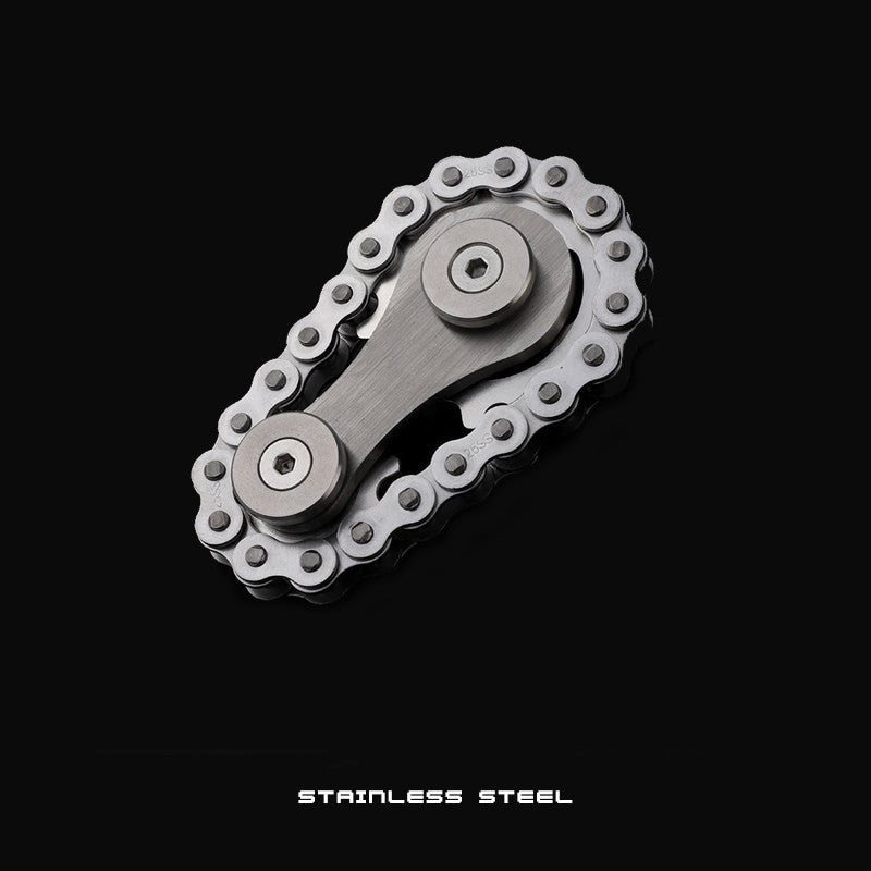 Lisslune | Metal Stainless Steel Chain Gears Fidget Toy, for Kids Teens Adults