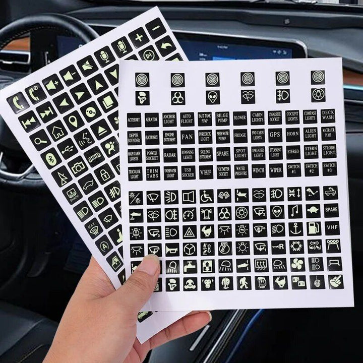 Lisslune | Luminous Car Panel Decals
