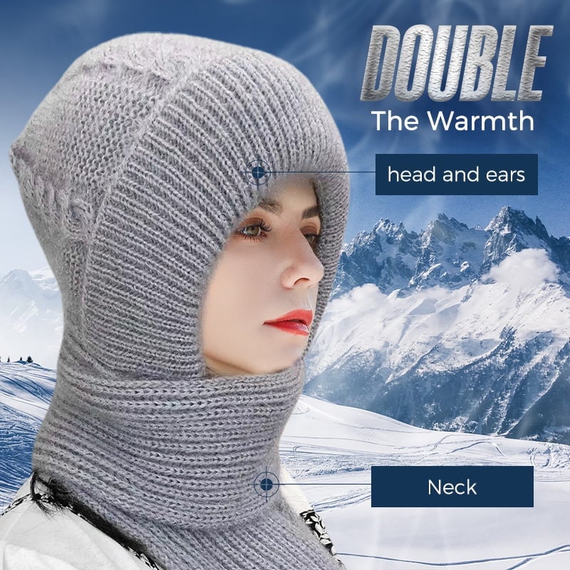 Lisslune | Integrated Ear Protection Windproof Cap Scarf