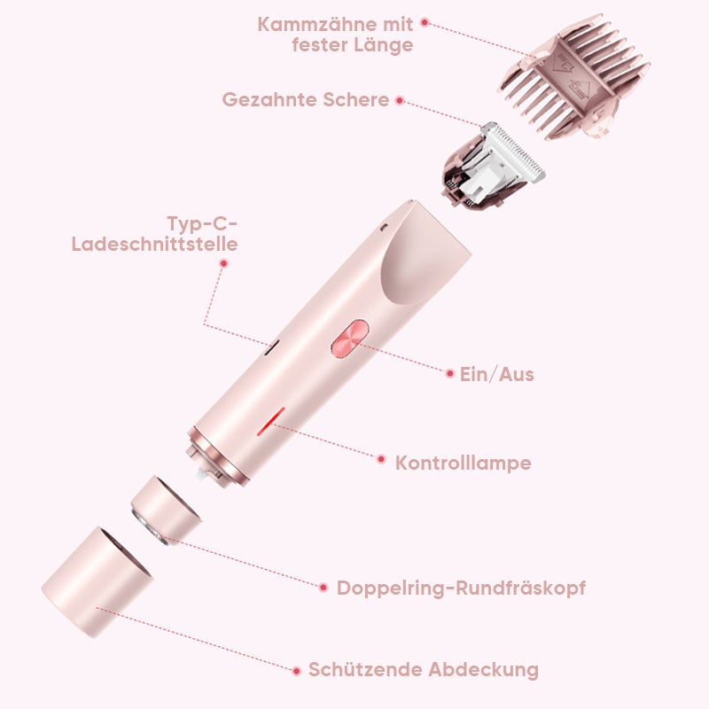 Lisslune | Electric Hair Clippers for Women