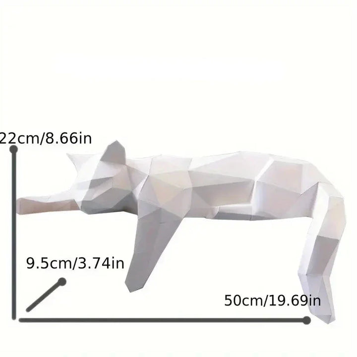 Lisslune | GeoCat – Abstract Cat Sculpture Modern & Elegant Home Décor