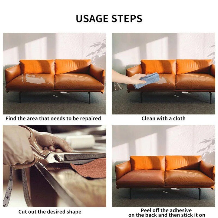 Lisslune | Self-adhesive PU leather repair tape