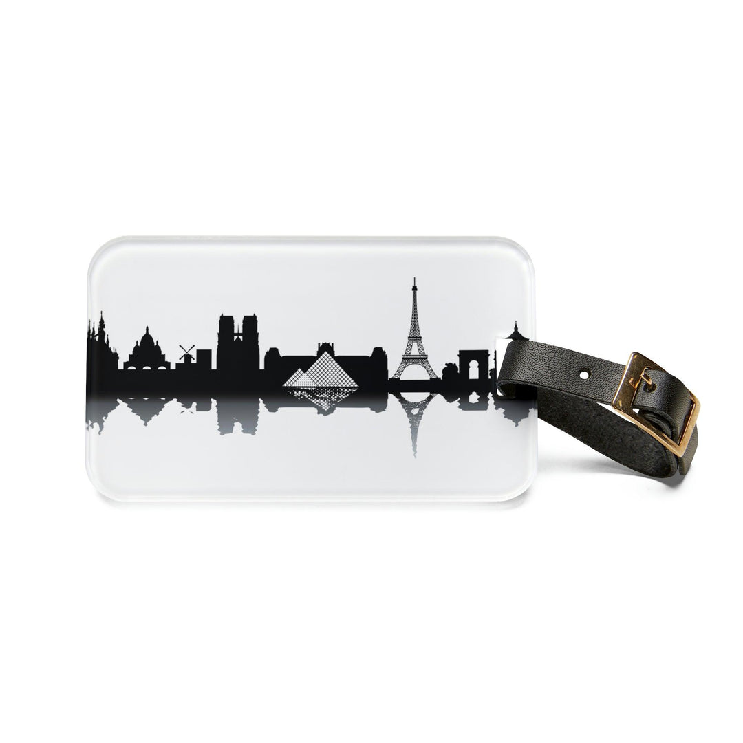 Lisslune | Elegant Paris Acrylic Luggage Tag