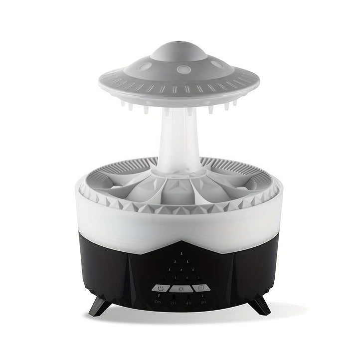 Lisslune | Relaxing Raindrop Aromatherapy Essential Oil Diffuser - LED Light & Humidifier