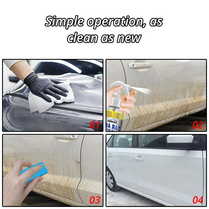 Lisslune | Car Oil, Paint, & Grease Remover Spray - 100ml Solvent-Based Formula