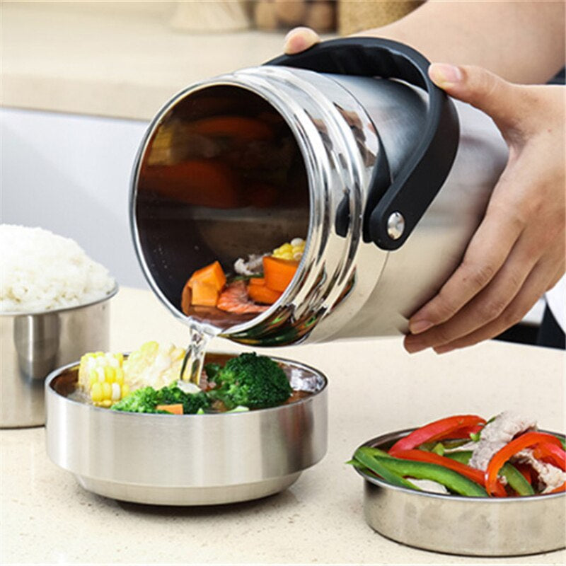 Lisslune | Dreamy Camp Insulated Stainless Steel Lunch Box