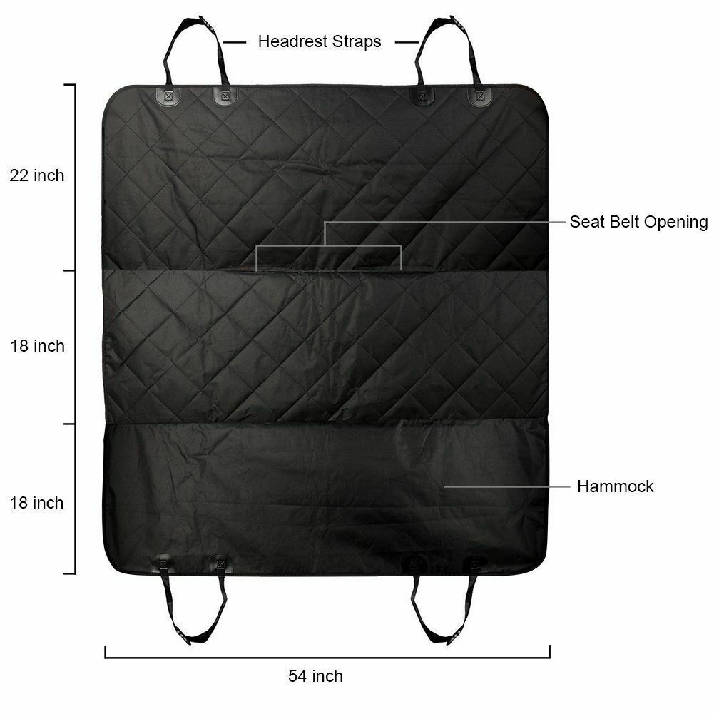 Lisslune | AutoPaws | Waterproof Pet Seat Cover for Cars, Trucks, SUVs | Safety and Comfort