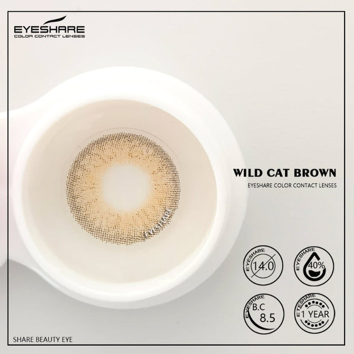 Rynx Wildact Brown 14.0mm 1 Pair | 1 Year