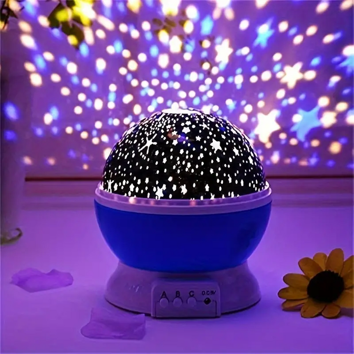 Lisslune | Starry Sky Night Light for Kids – Magical LED Projector with Color Change