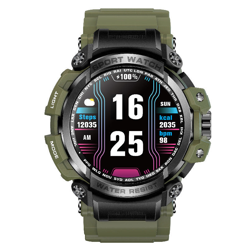 Lisslune | Indestructible Outdoor Sports Smartwatch With Heart Rate, Blood Oxygen, Call Reminder