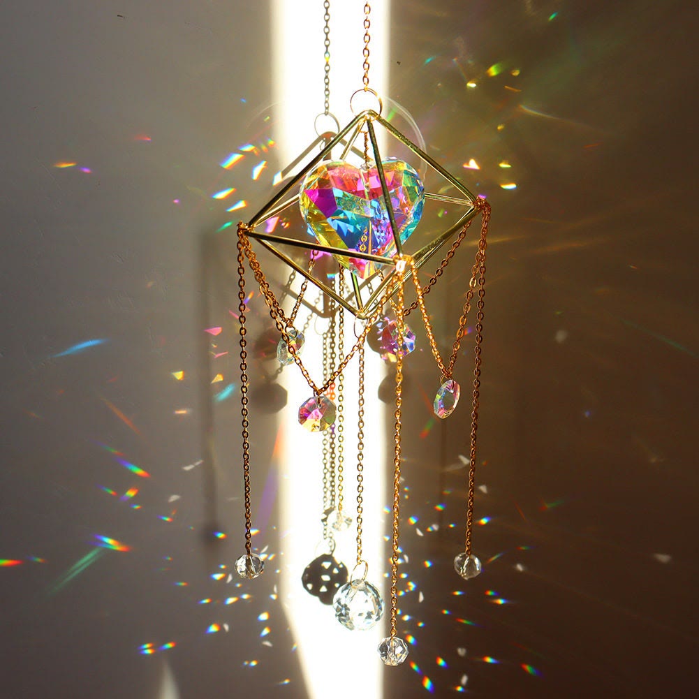 Lisslune | Frendorf Room Decoration Crystal Sun Catcher Wind Chime