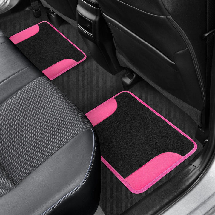 Lisslune | Hot Pink Universal Car Mats
