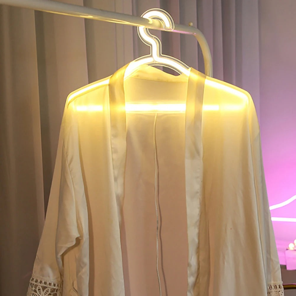 Lisslune | LumaHook – Stylish illuminated hangers for easy wardrobe navigation