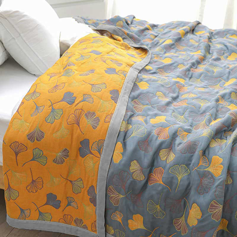 Lisslune | LeafNest - Soft Cotton Bed Linen with Leaf Motif