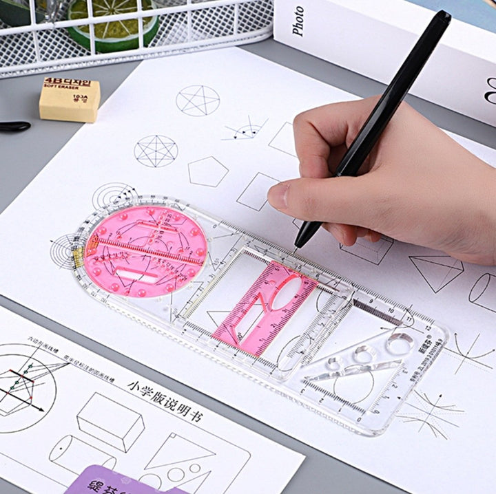 Lisslune | Multifunctional Geometric Rulers
