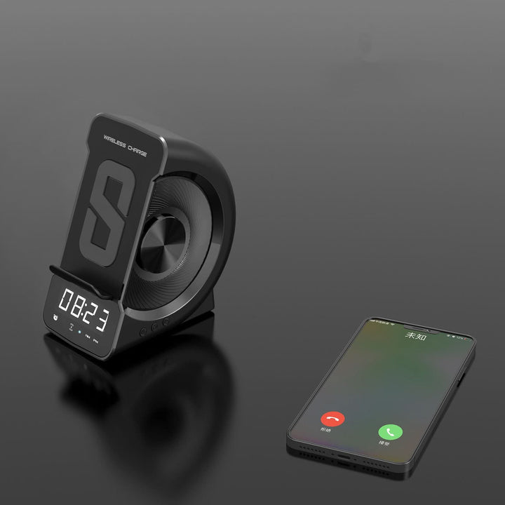 Lisslune | BRYN - Alarm clock with portable speaker and wireless charger