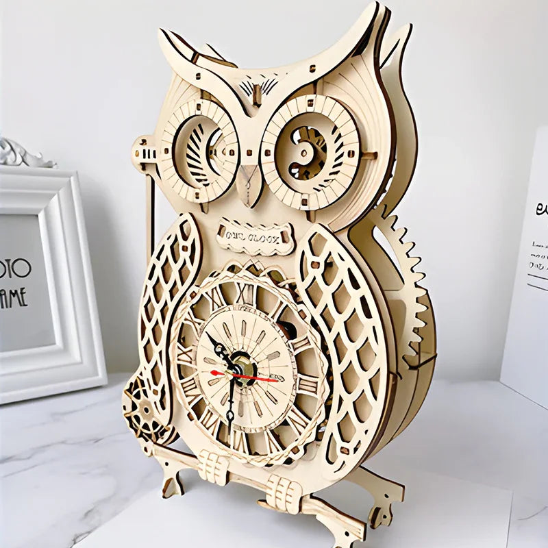 Lisslune | Super Wood Mechanical Model Puzzle Set