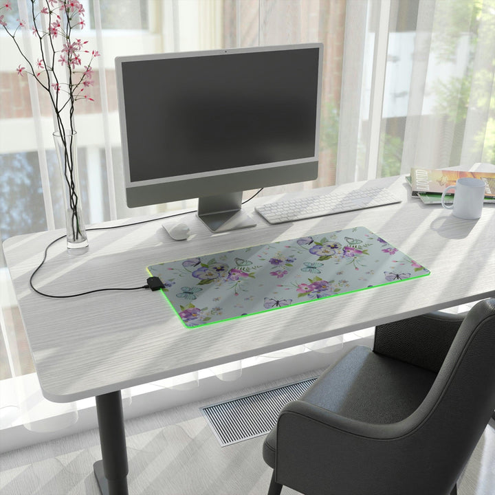 Lisslune | Ultimate RGB Gaming Mouse Pad with Precision Grip and Customizable Lighting