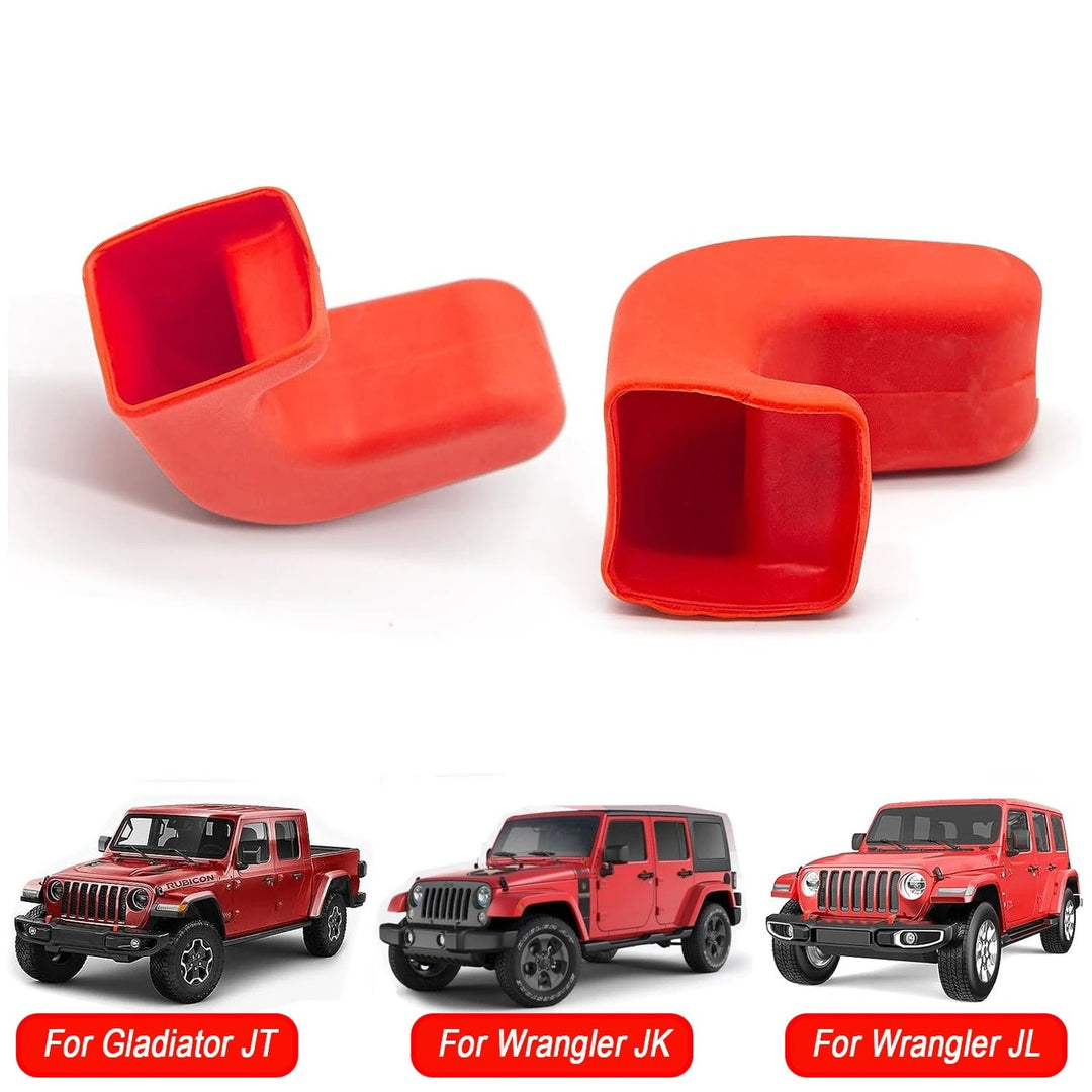 Lisslune | Jeep Wrangler & Gladiator Front Bumper Tow Hook Cover