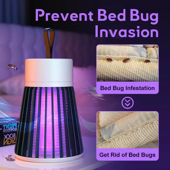 Lisslune | USB rechargeable mosquito and fly trap lamp