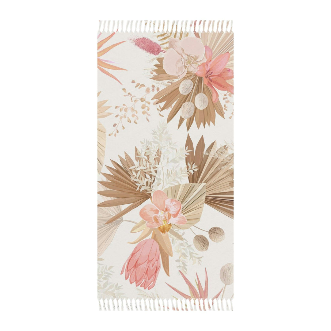 Lisslune | Bohemian Tassel Throw Blanket for Outdoor Adventures