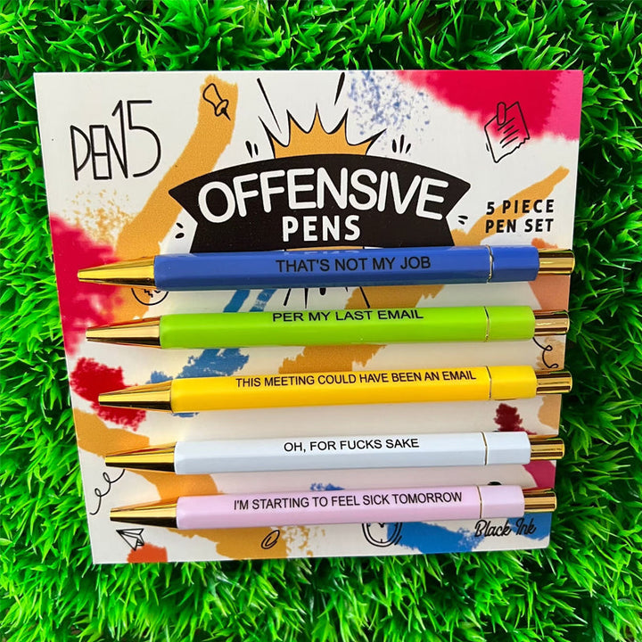 Lisslune | Funny Pens for Pet Owners (5 pieces)